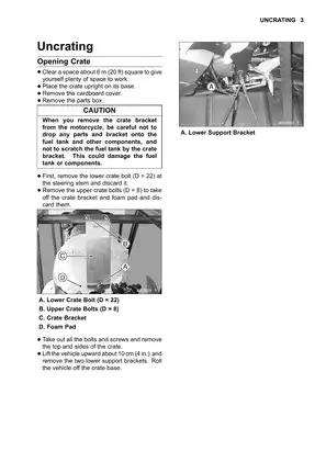2005-2006 Kawasaki Ninja ZX-6R,  ZX-6RR service manual Preview image 5