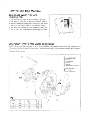 1997-2002 Suzuki VZ800 Marauder shop manual Preview image 2