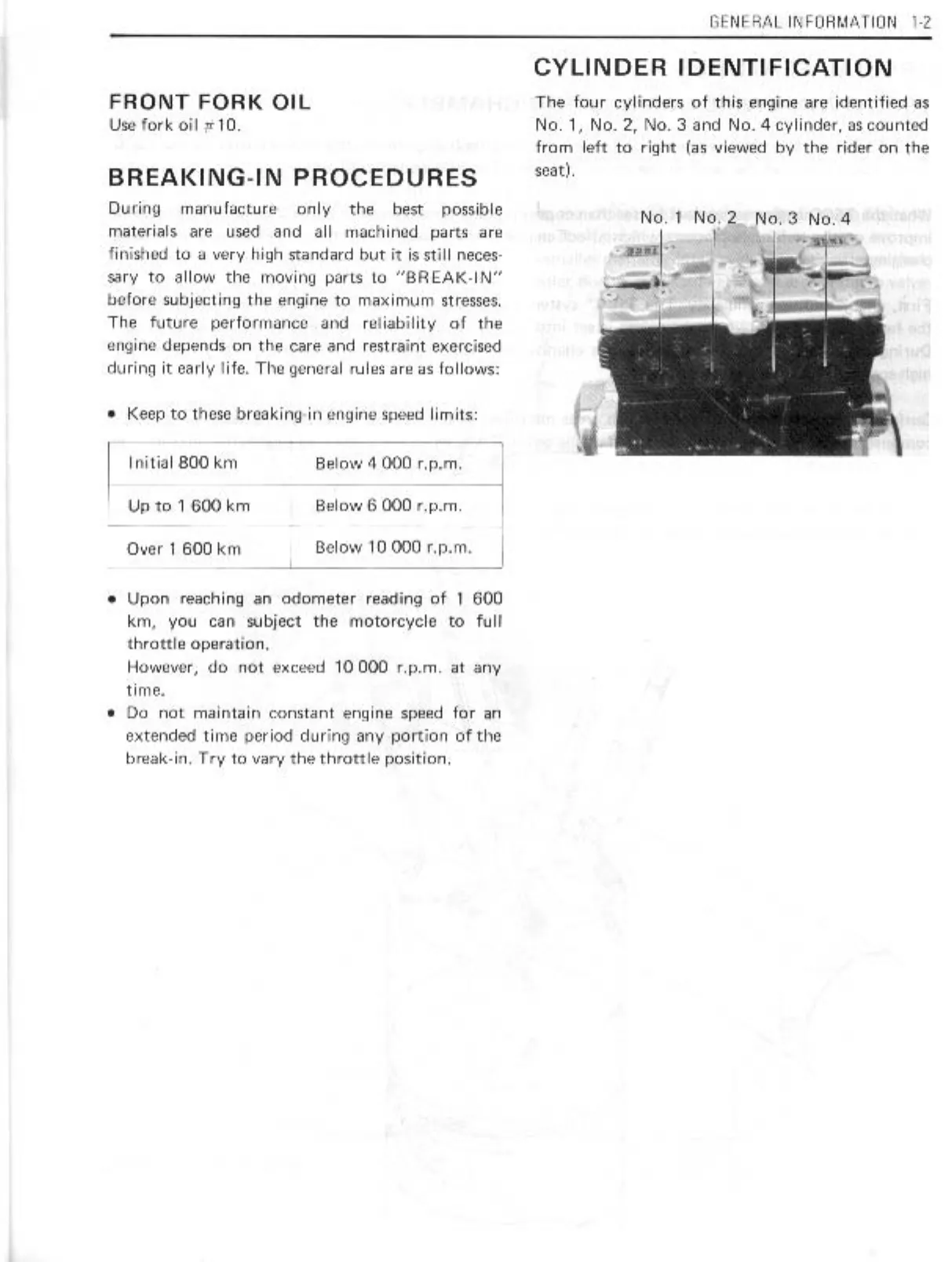 1980-1986 Suzuki GSX 750E-ESG repair manual manual page 5 preview Suzuki 1980-1986 Suzuki GSX 750E-ESG repair manual manual preview page 5 - thumbnail