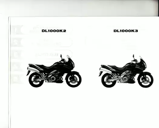 2003-2012 Suzuki DL 1000 V-Strom parts catalog, manual Preview image 3