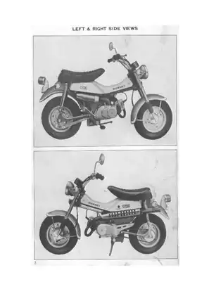 1972-1982 Suzuki RV 50 service manual