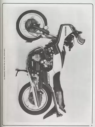 1982-1986 Honda CBX550 Four owners workshop manual Preview image 5
