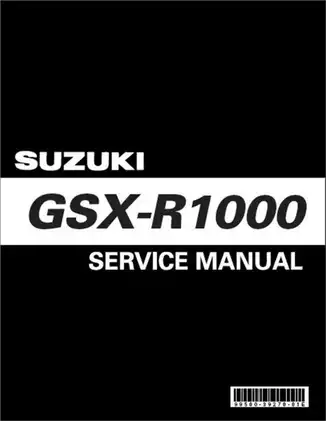 2003-2004 Suzuki GSX-R1000 service manual