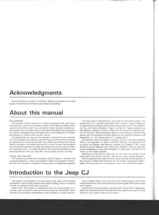 1949-1986 Jeep CJ repair manual Preview image 3