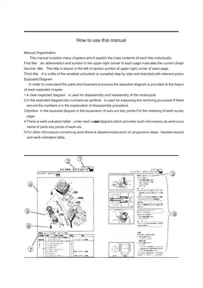 2005 Yamaha YBR125 service and shop manual manual page 3 preview Yamaha 2005 Yamaha YBR125 service and shop manual manual preview page 3 - thumbnail