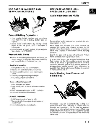 John Deere STX30, STX38, STX46 technical manual Preview image 5