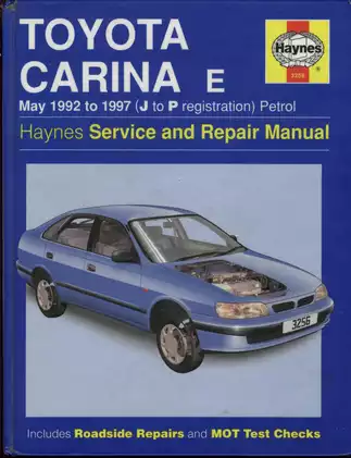 1992-1997 Toyota Carina E service repair manual