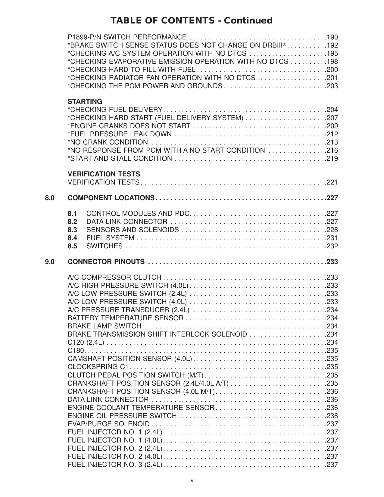 2003 Jeep Wrangler SUV service manual Preview image 4