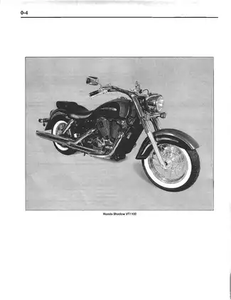 1985-1998 Honda VT1100, VT1100C Shadow, Aero, Cruiser, Spirit, Sabre, VLX, Classic owners workshop manual manual page 5 preview Honda 1985-1998 Honda VT1100, VT1100C Shadow, Aero, Cruiser, Spirit, Sabre, VLX, Classic owners workshop manual manual preview page 5 - thumbnail