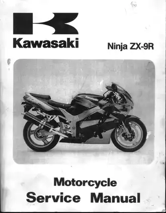 1994-1997 Kawasaki Ninja ZX-9R service manual