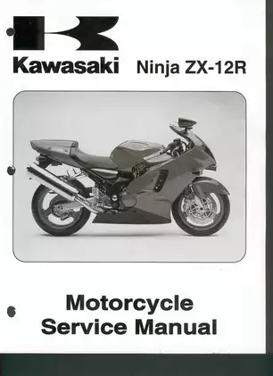 2000-2006 Kawasaki Ninja ZX-12R motorcycle service manual