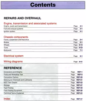 1990-1997 Kawasaki Zephyr ZR550 repair and service manual Preview image 5