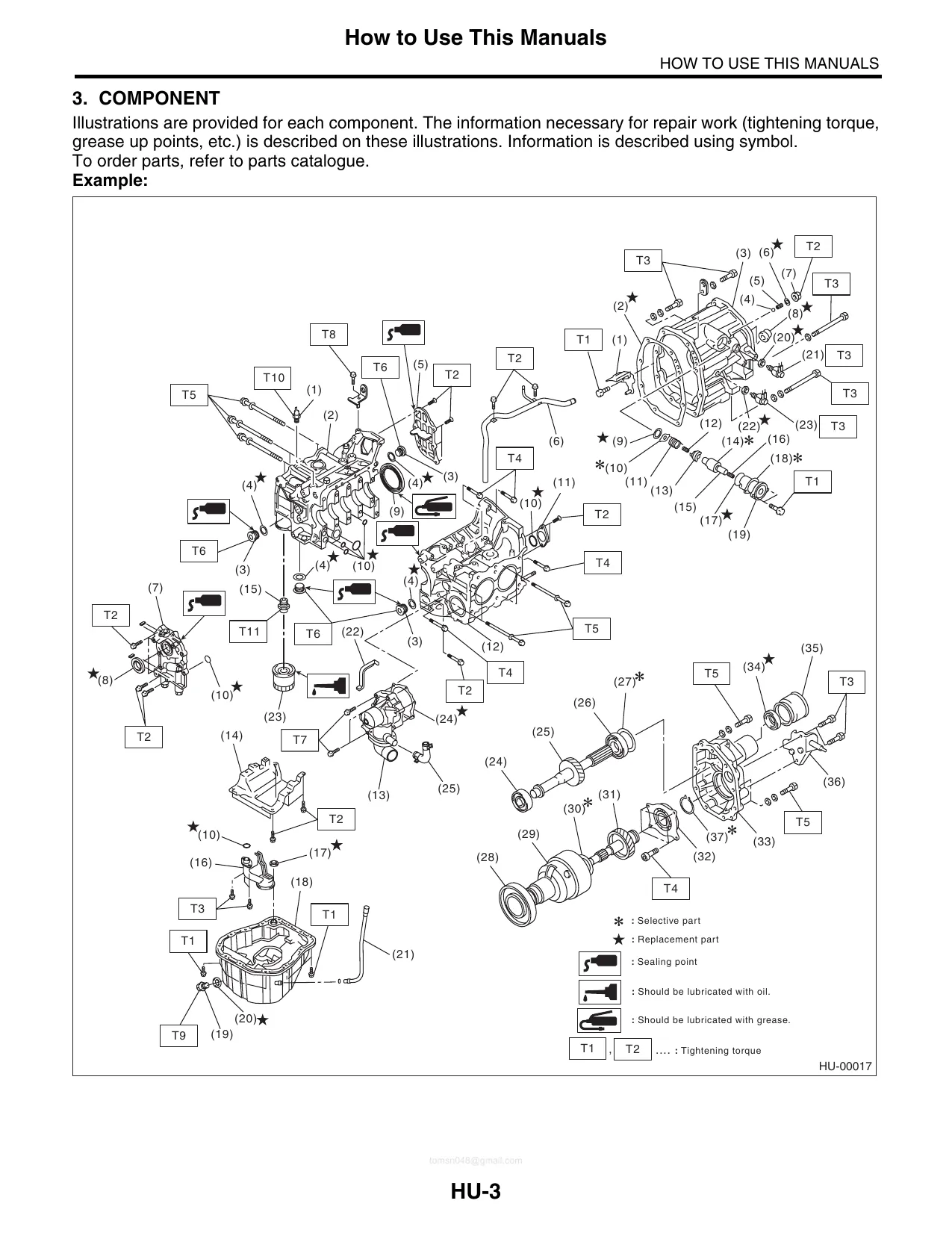 2008-2009 Subaru Legacy repair manual Preview image 1