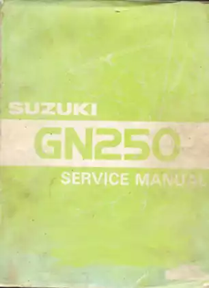 1982-2006 Suzuki GN250 service manual