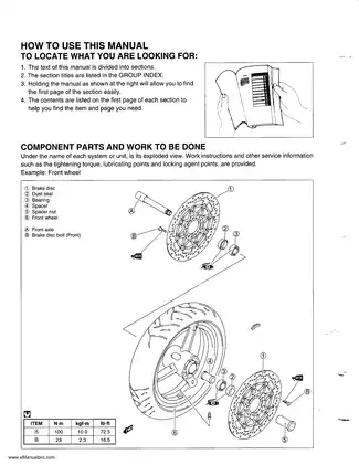 2003-2004 Suzuki GSX-R1000 service manual Preview image 3