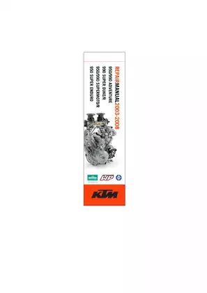 2003-2008  KTM 950, 990 ADVENTURE, 990 Super Duke, R, Supermoto, R Super Enduro engine repair manual Preview image 3